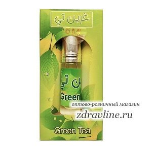 Масляные духи Green Tea (Зеленый Чай) Zahra 6 мл