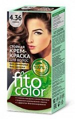 Стойкая крем-краска для волос &quot;Fitocolor&quot; тон 4.36 Мокко 115 мл