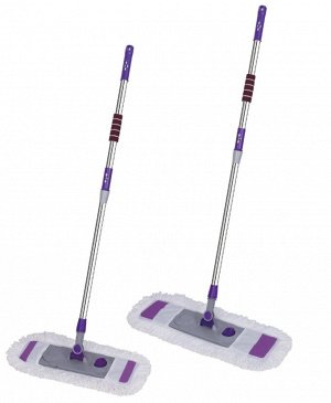 Швабра Large Microfiber Flat Mop +2 насадки