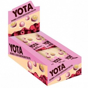 «Yota», драже хрустящий шарик в малиновой глазури, 40 гр