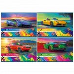 Альбом для рисования 32л на спирали &quot;Color illusion&quot; (ассорти) 7521 BG {Россия}