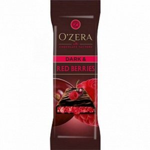 Шоколад O'Zera Dark&Red berries 40г