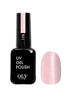 Olystyle ГЕЛЬ ЛАК для ногтей 110 розовый перламутр