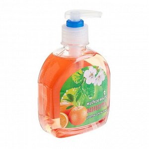 Жидкое мыло с дозатором "Цветы апельсина ", 300 г