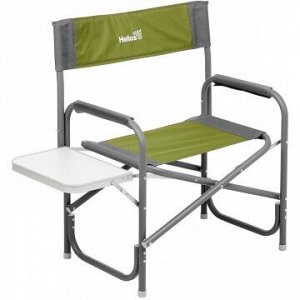 Кресло директорское с отк.стол. MAXI серый/зеленый (Т-HS-DC-95200T-M-GG) Helios