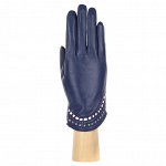 Перчатки, натуральная кожа, Fabretti 12.34-11s blue