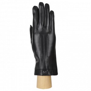 Перчатки жен. 100% нат. кожа (ягненок), подкладка: шерсть, FABRETTI 15.22-1 black