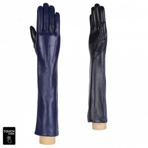 Перчатки жен. 100% нат. кожа (ягненок), подкладка: шерсть, FABRETTI S1.10-11 blue