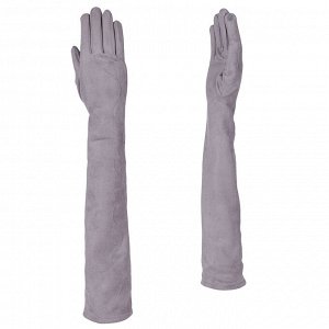 Перчатки, искусственная замша, FABRETTI HB2018-30-lt.gray