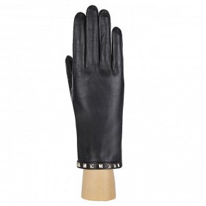 Перчатки, натуральная кожа, FABRETTI S1.40-1 black