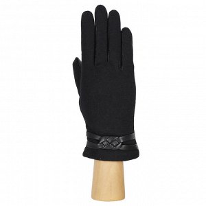 Перчатки, комбинированная кожа, FABRETTI 33.7-1 black