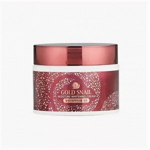 Enough Gold Snail Moisture Whitening Cream Крем для лица с экстрактом золотой улитки, 50 мл