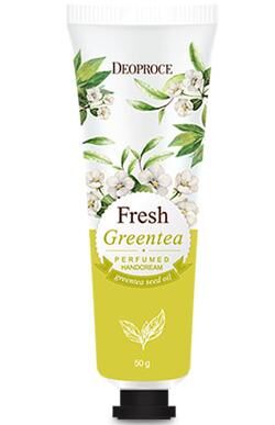 **Крем для рук парфюмированный Deoproce Green Tea Perfumed Hand Cream 50 гр №1956А /единая цена, ,