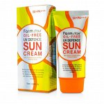 Farm Stay Обезжиренный солнцезащитный крем с алое Oil-Free UV Defence Sun Cream SPF50+ PA+++ , 70 мл