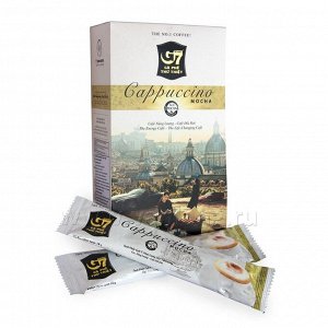Кофе растворимый Legend Капучино МОККО 3в1, 12шт*18г, Вьетнам (TRUNG NGUYEN G7 Cappuccino MOCHA)