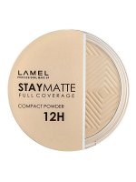 Lamel Пудра для лица Stay Matte Compact Powder 401, прозрачный § *