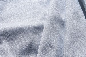 Ткань 3912/160, парча с люрексовой нитью, цвет - мерцающий белый. ширина 160 см