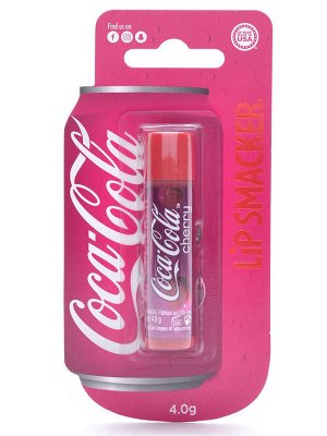 Lip Smacker Бальзам для губ с ароматом Coca-Cola Cherry (1 шт.на блистере) , 4 гр *  NEW