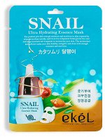 Ekel Тканевая маска для лица SNAIL (улиточная)