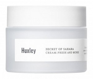 Huxley Cream: Fresh and More Увлажняющий и освежающий крем для лица, 50 мл