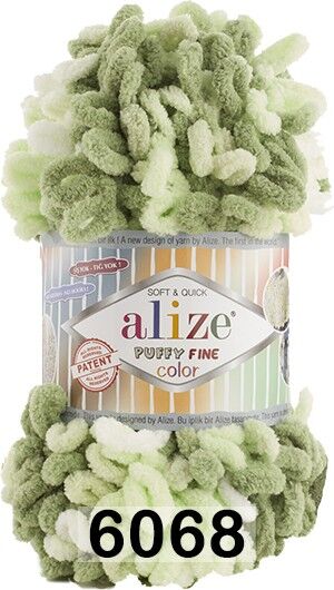 Пряжа Alize Puffy Fine Color