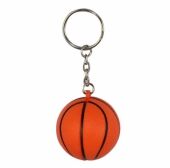 Q011B Брелок Баскетбол с цепочкой и кольцом для ключей