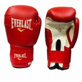 EV-17A (12) Перчатки Everlast 12унц красные, д/бокса и единоборств,спец.полиуретан (Nylex),Пакистан