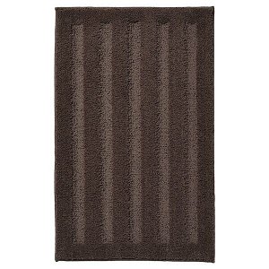 ЭМТЕН Коврик для ванной, темно-коричневый, 50x80 см
