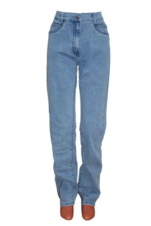 M-SS72630-068-2--Слегка приуженные голубые джинсы р.21