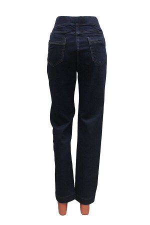 M-BL72506P-4108-1--Слегка приуженные синие джинсы ЕВРО р.15