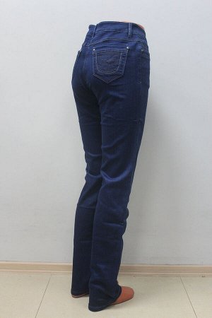 SS8406--Слегка приуженные синие джинсы р.9,9