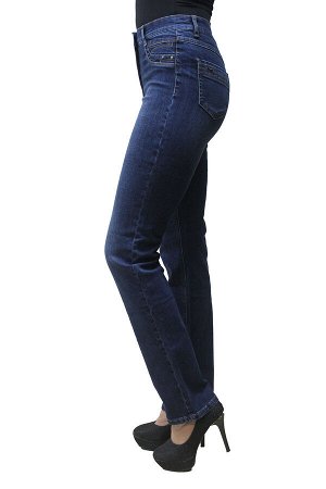 SS71802-4005-1--Слегка приуженные синие джинсы р.9