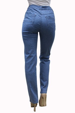 Слегка приуженные голубые джинсы (ряд 46-58) арт. S70691-2464-1