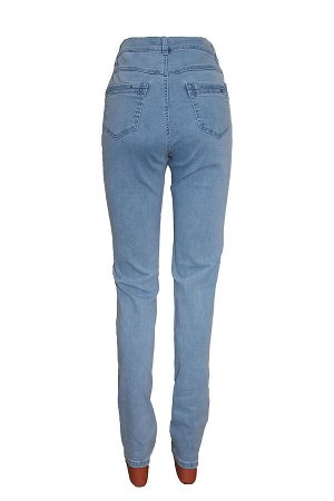 Зауженные голубые джинсы (ряд 50-62) арт. TH6608-068-3