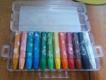 МЕЛКИ ПАСТЕЛЬ МАСЛЯНАЯ DELI COLOR EMOTION 12ЦВ ШЕСТИГРАННЫЕ