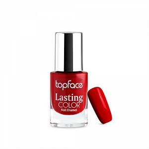 TopFace Лак для ногтей "Lasting color", 9мл, тон 79, кораллово-красный *