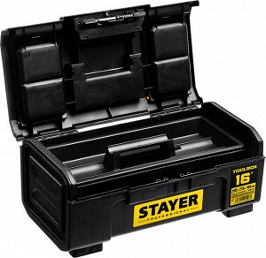 STAYER Ящик для инструмента &quot;TOOLBOX-16&quot; пластиковый