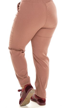 Брюки-1373 Брюки на кулиске искусственный шелк пудра

    Элегантные брюки из мягкой струящейся ткани с модным эффектом крэш. Модель отлично сидит за счет эластичной резинки на поясе. С помощью кулиск