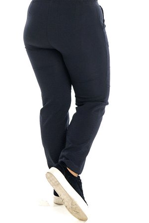 Брюки-1349 Модель брюк: Прямые; Материал: Искусственный шелк; Фасон: Брюки
Брюки на кулиске искусственный шелк синие
Элегантные брюки из мягкой струящейся ткани с модным эффектом крэш. Модель отлично 