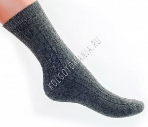 Женские шерстяные носки (узор 1) "косичка" milanko