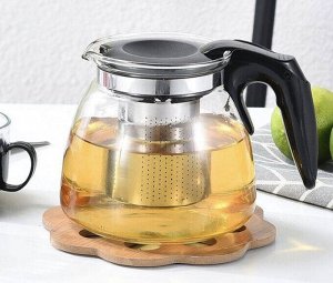Чайник заварочный стеклянный "Glass Teapot" 1100 мл