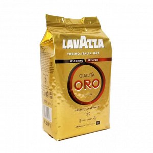 Lavazza Oro. Кофе в зернах средней обжарки 1 кг