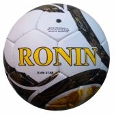 R-792 Мяч футбол Ronin Team Star №4, матовый желто-золотистый дизайн, бут. кам., пр-во Пакистан