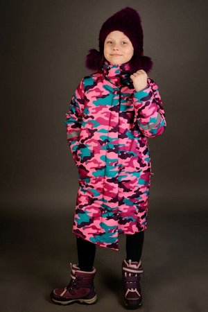 Зимнее пальто для девочки