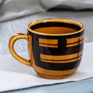 Чашка "Одесская" коричневая, 250 мл