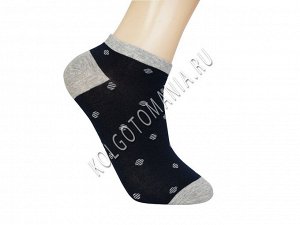 Мужские носки укороченные (узор 3) milanko