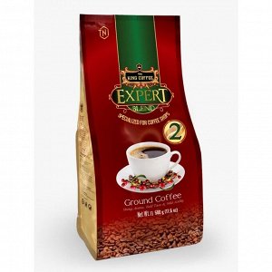 Кофе молотый Expert №2, серия Blend, 500 гр. (KING COFFEE EXPERT BLEND №2)