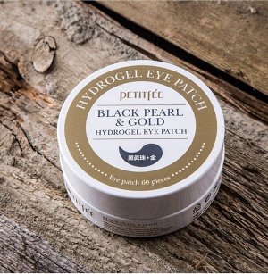 Petitfee Black Pearl & Gold Hydrogel Eye Patch патчи с черным жемчугом и золотом