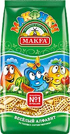 Макароны &quot;Макфа&quot; Макфики Веселый Алфавит 300г 1/20, шт