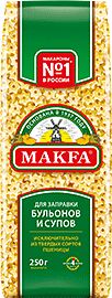 Макароны "Макфа" Звездочки 250г 1/20, шт